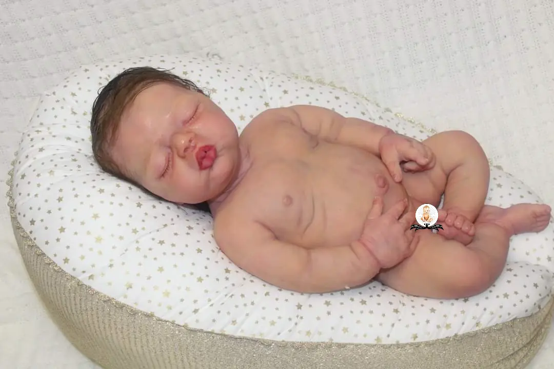 Bébé reborn silicone, modèle Charlotte.