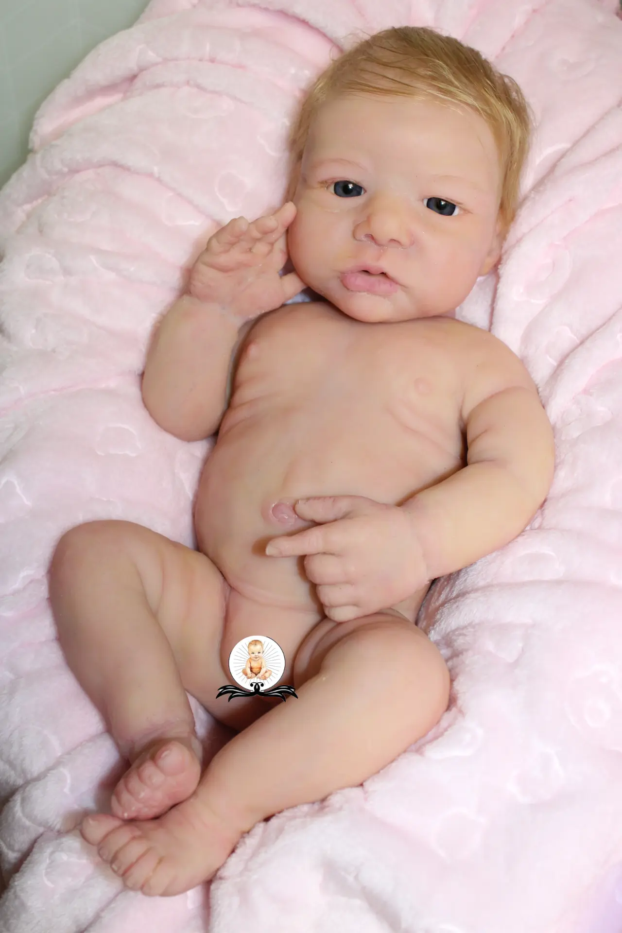 Bébé reborn silicone, modèle Vic